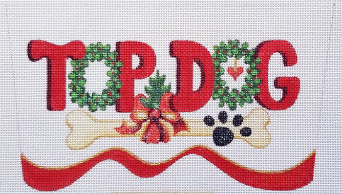 Hand-painted needlepoint canvas CSC-1004