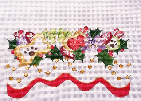 Hand-painted needlepoint canvas CSC-1006