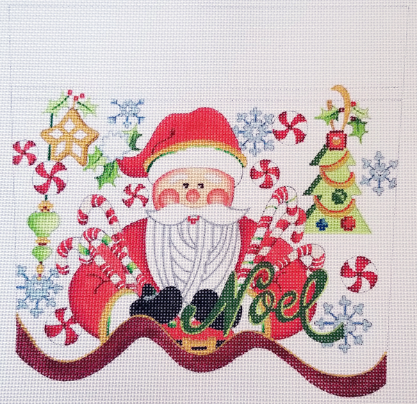 Hand-painted needlepoint canvas CSC-115