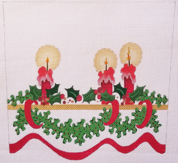 Hand-painted needlepoint canvas CSC-20