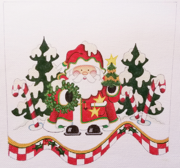 Hand-painted needlepoint canvas CSC-93