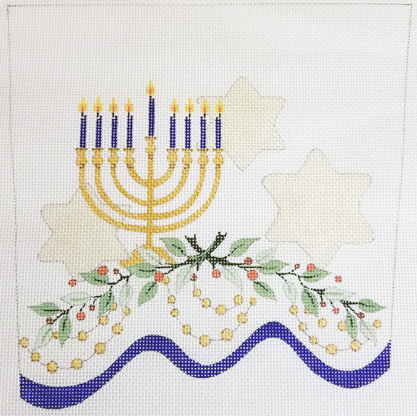Hand-painted needlepoint canvas HSC-01