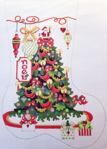 Hand-painted needlepoint canvas CS-1201