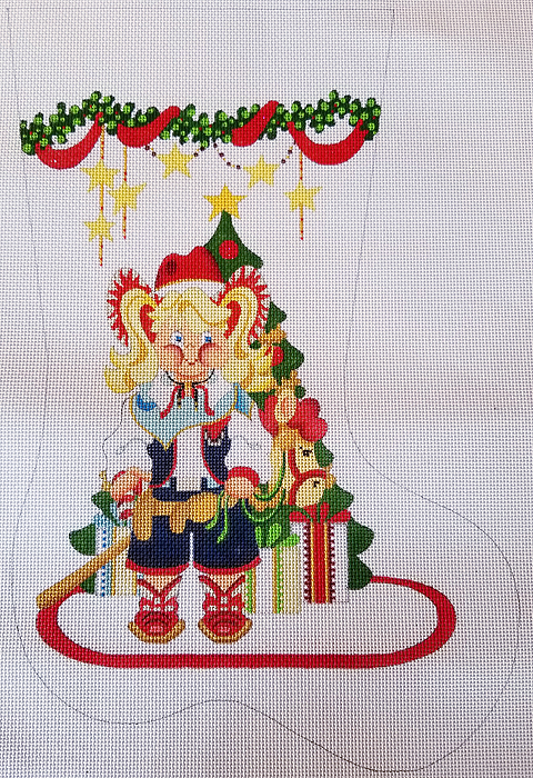 Hand-painted needlepoint canvas CS-300