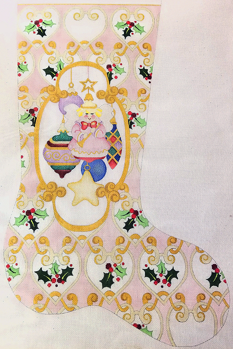 Hand-painted needlepoint canvas CS-309