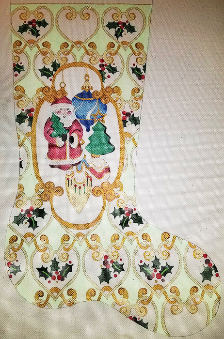 Hand-painted needlepoint canvas CS-310