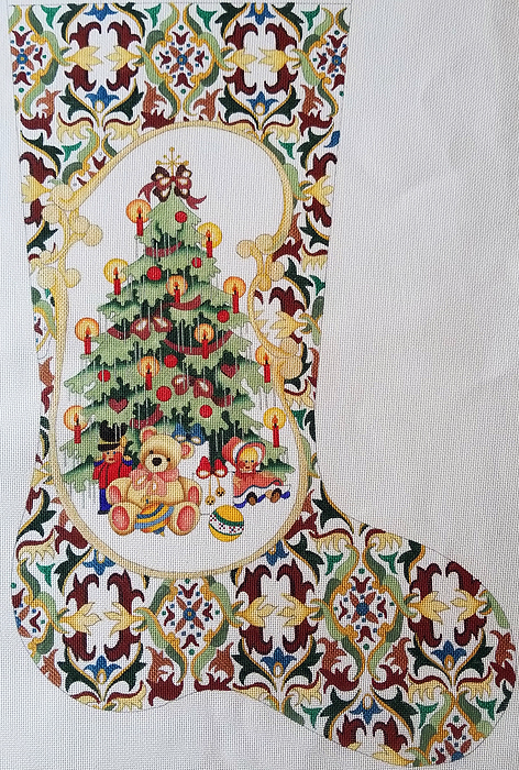 Hand-painted needlepoint canvas CS-315
