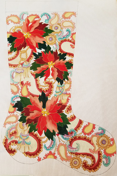 Hand-painted needlepoint canvas CS-360