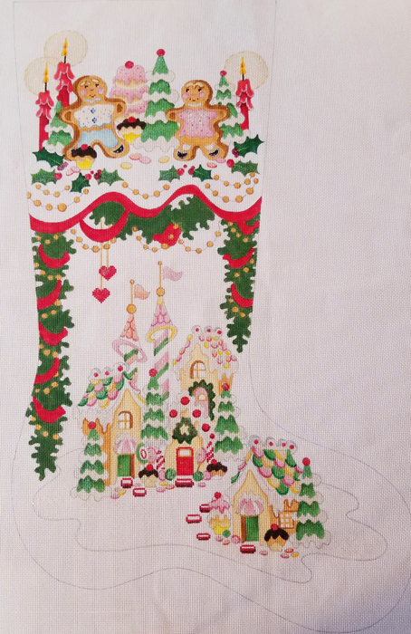 Hand-painted needlepoint canvas CS-510